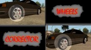 Wheels Corrector para GTA San Andreas miniatura 1