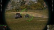 Аркадный и Снайперский прицел para World Of Tanks miniatura 3