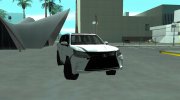 Lexus LX 570 LQ для GTA San Andreas миниатюра 2