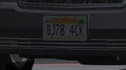 Real 90s License Plates V1.0 для GTA San Andreas миниатюра 1