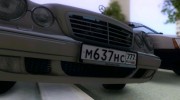 Mercedes-Benz E-Klasse W210 E420 Avantgarde 1999 для GTA San Andreas миниатюра 17
