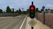 Новые линзы светофоров V2.0 for Euro Truck Simulator 2 miniature 1