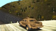 GTA 5 HVY Insurgent Pick-Up for GTA San Andreas miniature 3