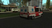 Fiat Ducato Lithuanian Ambulance para GTA San Andreas miniatura 3