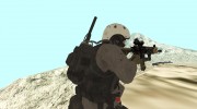 XOF Soldier Skin MGSV для GTA San Andreas миниатюра 7