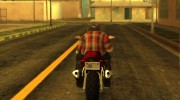 GTA 5 Moto Driving Animation para GTA San Andreas miniatura 4