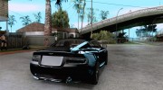 Aston Martin Virage V1.0 для GTA San Andreas миниатюра 4