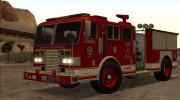 1993 KME Renegade Deluxe US Navy Firetruck v1.0 for GTA San Andreas miniature 3