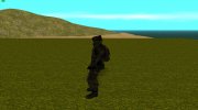 Член группировки Спектрум в кожаной куртке из S.T.A.L.K.E.R v.4 для GTA San Andreas миниатюра 3