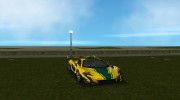 McLaren P1 GTR 2015 для GTA Vice City миниатюра 3