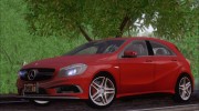 Mercedes-Benz A45 AMG 2012 (First Complect Paintjobs) for GTA San Andreas miniature 5