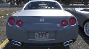 2010 Nissan GT-R SpecV 1.0 для GTA 5 миниатюра 6
