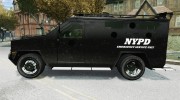 Lenco BearCat NYPD ESU V.1 para GTA 4 miniatura 2
