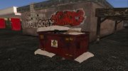 Winter Dumpster для GTA San Andreas миниатюра 1