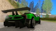 Pagani Zonda R beta para GTA San Andreas miniatura 4