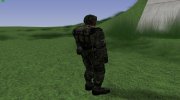 Член группировки Смертники в старом бронежилете ПСЗ-7 из S.T.A.L.K.E.R v.4 for GTA San Andreas miniature 3