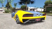 GTA V Truffade Nero Cabrio for GTA San Andreas miniature 2