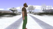 Skin GTA Online в маске оленя para GTA San Andreas miniatura 3