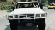 Patriot jeep для GTA 4 миниатюра 6