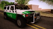 Hummer H2 Colombian Police для GTA San Andreas миниатюра 1