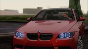 BMW M3 E92 2008 (HQ) для GTA San Andreas миниатюра 12