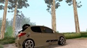 Peugeot 206 Tuning para GTA San Andreas miniatura 3