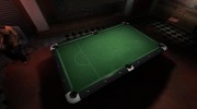 Улучшенный бильярдный стол в баре 8 шаров для GTA 4 миниатюра 2