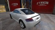 Audi TT Coupe (8N) BiMotor Black Revel (MTM Bimoto) for GTA San Andreas miniature 4