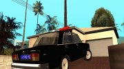 ВАЗ 2105 ДПС (Ретекстур) для GTA San Andreas миниатюра 4