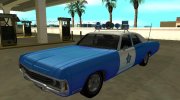 Dodge Polara 1971 Chicago Police Dept para GTA San Andreas miniatura 1