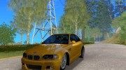 BMW M3 2005 для GTA San Andreas миниатюра 1