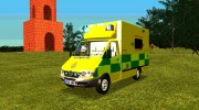 Mercedes-Benz Sprinter London Ambulance para GTA San Andreas miniatura 1
