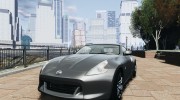 Nissan 370Z Coupe 2010 for GTA 4 miniature 1