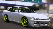 Nissan 200SX Drift Monster Energy для GTA San Andreas миниатюра 1