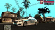 Mercedes-Benz E63 AMG 2014 Police LS для GTA San Andreas миниатюра 4