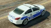 Opel Insignia 2016 Yeni Türk Polisi para GTA 5 miniatura 4