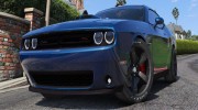 2015 Dodge Challenger для GTA 5 миниатюра 11