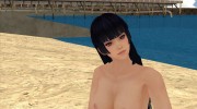 Dead or Alive 5 LR Nyo Tengu Nude for GTA San Andreas miniature 5