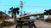 Monsterous Truck для GTA San Andreas миниатюра 5
