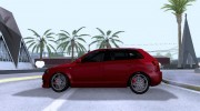 Audi S3 Sportback 2007 для GTA San Andreas миниатюра 2