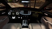 Dodge Charger R/T Max FBI 2011 [ELS] para GTA 4 miniatura 5