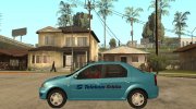 Dacia Logan Telekom para GTA San Andreas miniatura 2
