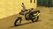 BMW F800 GS for GTA San Andreas miniature 1