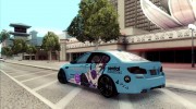 BMW M5 - Gochiusa Itasha для GTA San Andreas миниатюра 4