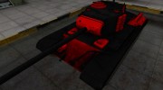 Черно-красные зоны пробития T32 for World Of Tanks miniature 1
