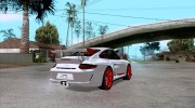 Porsche 911 GT3 RS для GTA San Andreas миниатюра 4