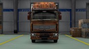 Скин Old Wood для Renault Premium para Euro Truck Simulator 2 miniatura 2