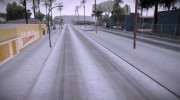 Winter Grove Street для GTA San Andreas миниатюра 5