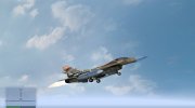F-16 Warplane Moroccan Air Force для GTA San Andreas миниатюра 5