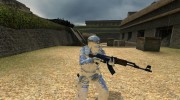 Blue CADPAT Camo para Counter-Strike Source miniatura 1